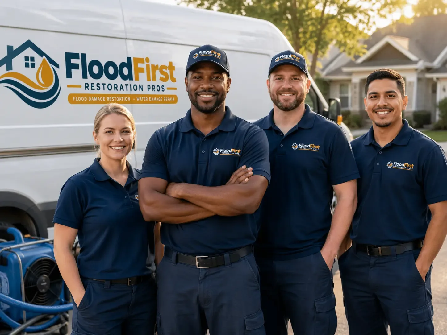 Flood Damage Restoration company in Saint Louisville, OH