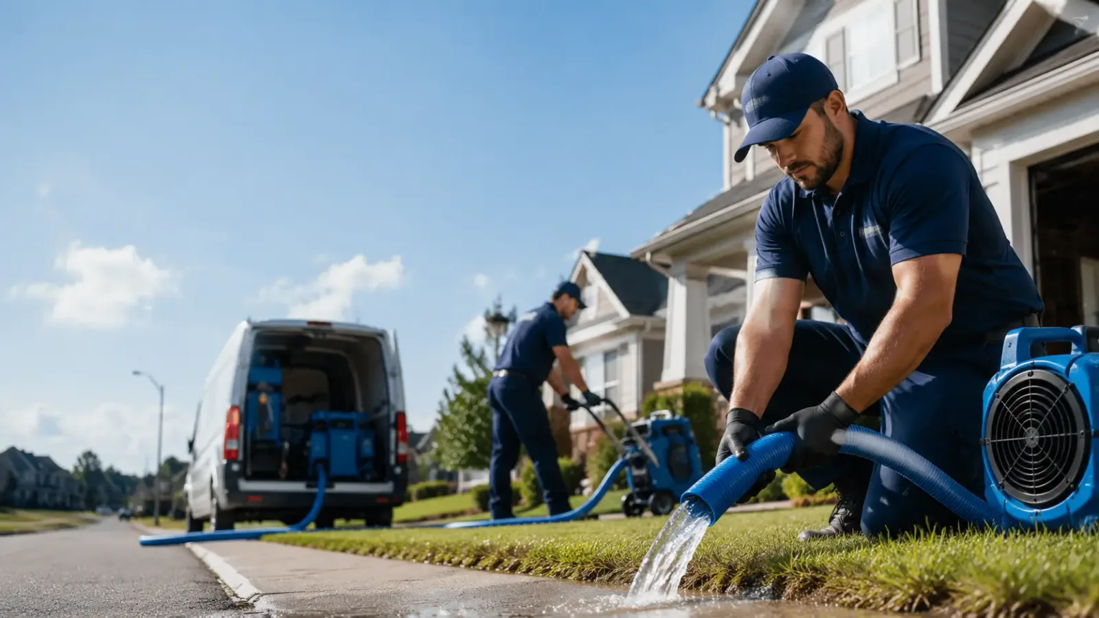 Flood Damage Restoration in Saint Louisville, OH
